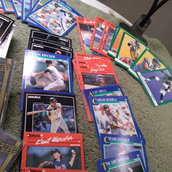 MYSTERY BAG of 100 mixed unsearched baseball football card mixed collection - Picture 7 of 10